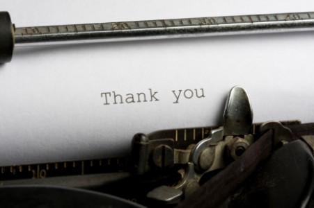 A Simple Thank You
